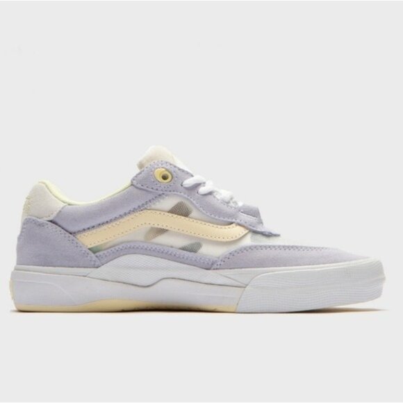 Vans Wayvee Men Size 13 Dusty Blue Popcush Wafflecup Skate 122025 - Picture 2 of 10